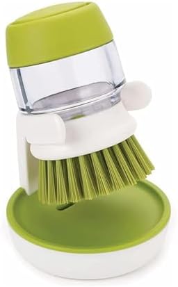 Dishwashing Brush With Liquid Soap Dispenser For Pan Pot Utensil